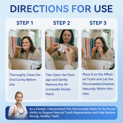 Glimmerly® 🦷 Tideglusib Fast‑Dissolving Tooth & Gum Repair Oral Strips 🔊 (Supports tooth repair and helps relieve gum discomfort and other common oral concerns)