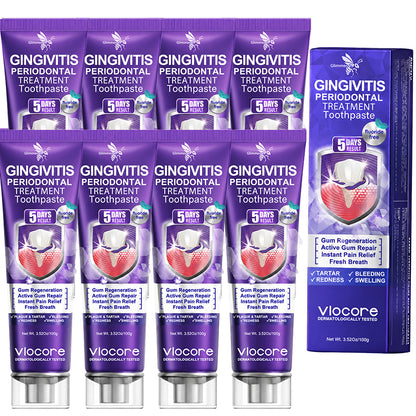Glimmerly®🦷 VioCore Bee Venom Gingivitis & Periodontitis Treatment Toothpaste❄️