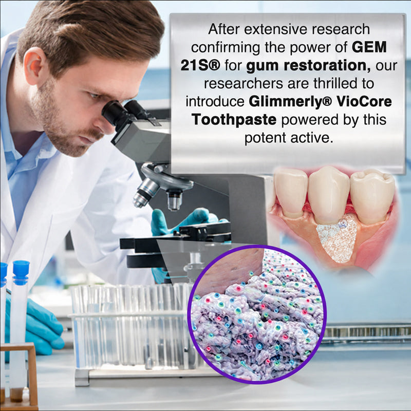 Glimmerly®🦷 VioCore Bee Venom Gingivitis & Periodontitis Treatment Toothpaste❄️