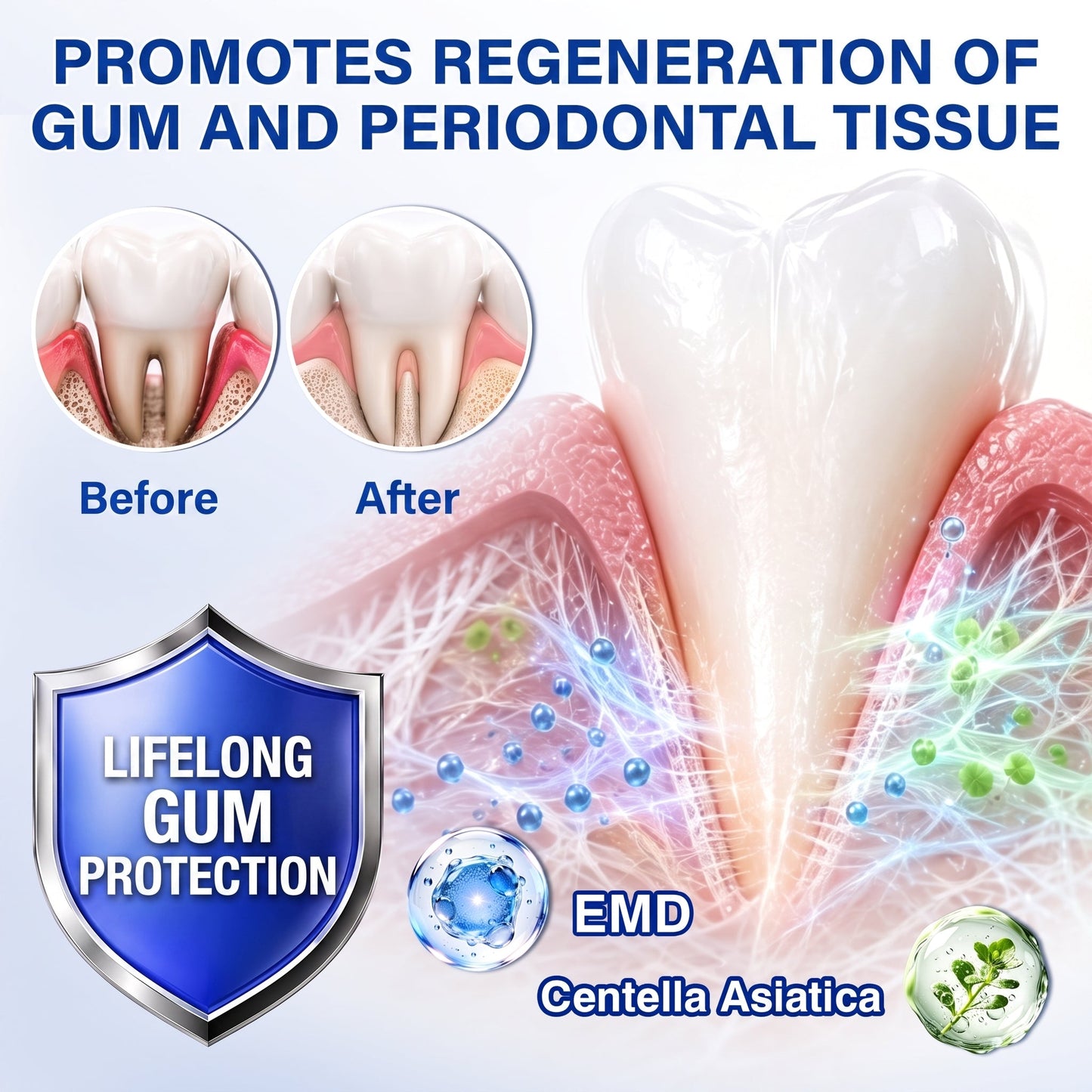🇬🇧Glimmerly® 🦷GumRevive periodontal repair gel🍀