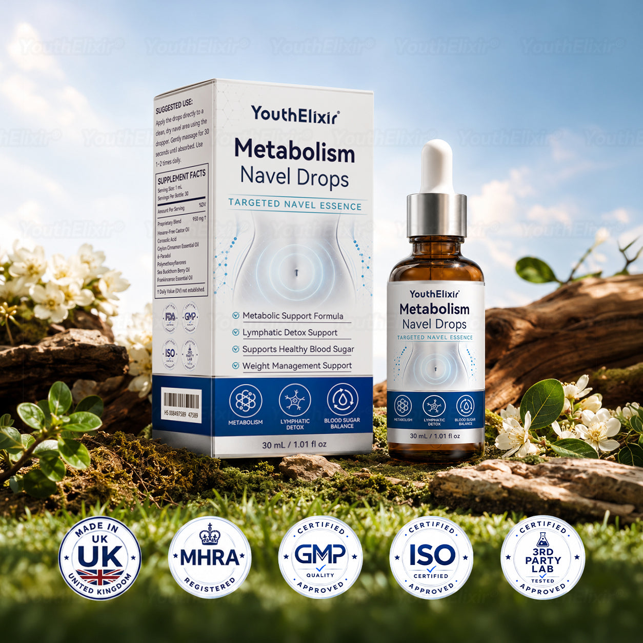 𝑌𝑜𝑢𝑡ℎ𝐸𝑙𝑖𝑥𝑖𝑟® 💧 𝑀𝑒𝑡𝑎𝑏𝑜𝑙𝑖𝑠𝑚 𝑁𝑎𝑣𝑒𝑙 𝐷𝑟𝑜𝑝𝑠⚡（⌚️30-Second Nighttime Ritual for Metabolic Balance, Lymphatic Support, Bloating Relief & Firmer-Looking Skin）