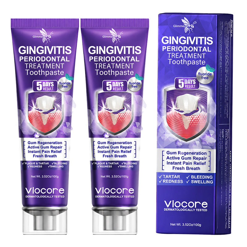 Glimmerly®🦷 VioCore Bee Venom Gingivitis & Periodontitis Treatment Toothpaste❄️