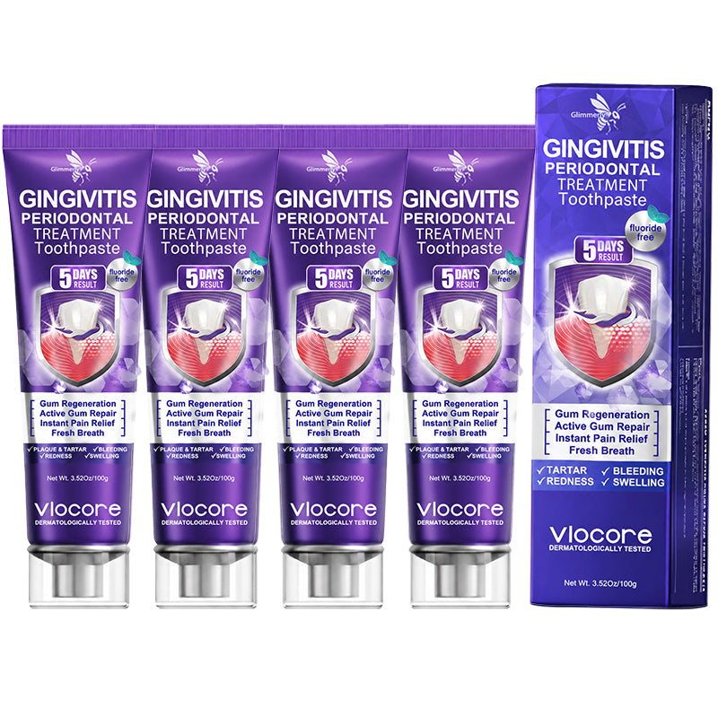 Glimmerly®🦷 VioCore Bee Venom Gingivitis & Periodontitis Treatment Toothpaste❄️