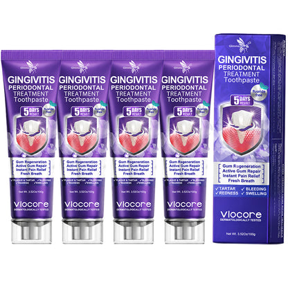 Glimmerly®🦷 VioCore Bee Venom Gingivitis & Periodontitis Treatment Toothpaste❄️