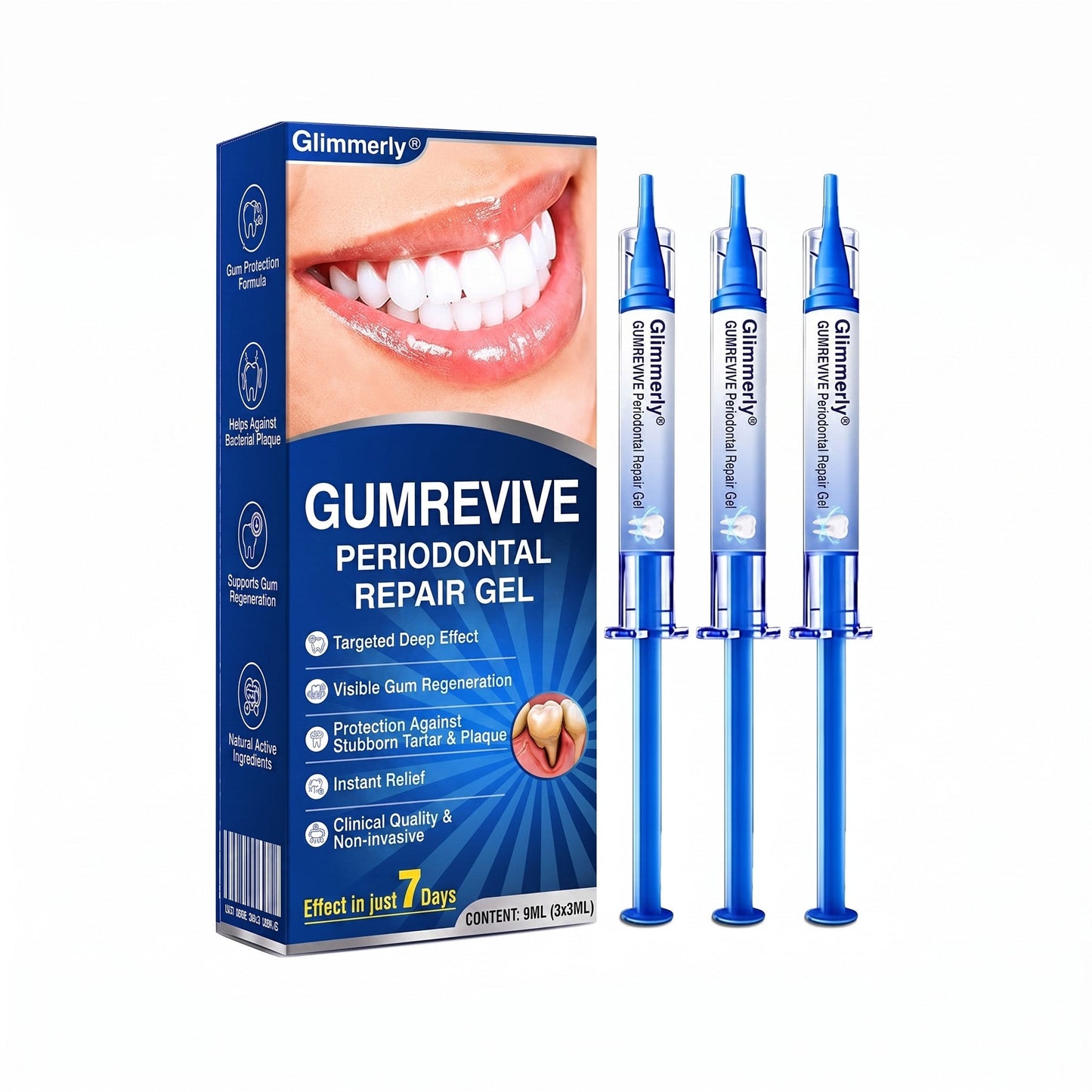 🇬🇧Glimmerly® 🦷GumRevive periodontal repair gel🍀