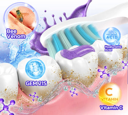 Glimmerly®🦷 VioCore Bee Venom Gingivitis & Periodontitis Treatment Toothpaste❄️