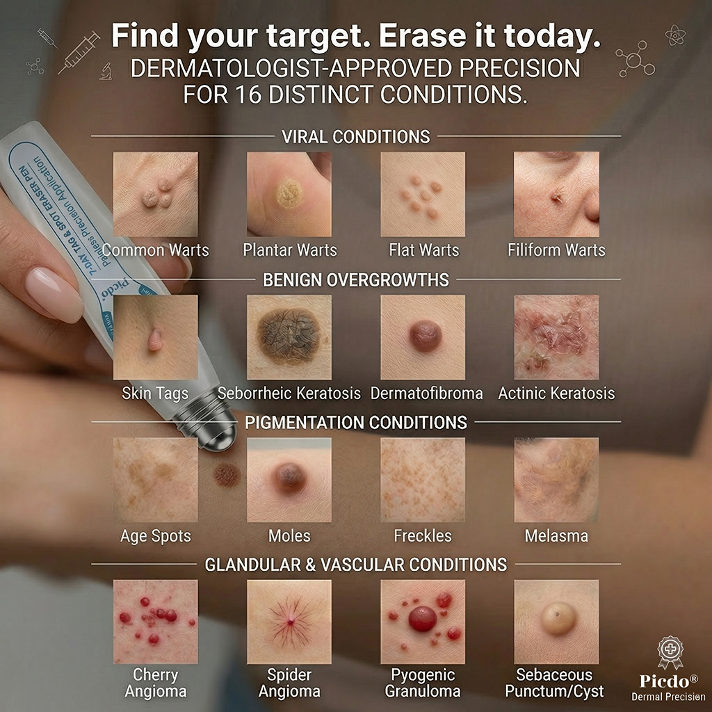 𝐎𝐟𝐟𝐢𝐜𝐢𝐚𝐥 𝐁𝐫𝐚𝐧𝐝 𝐒𝐭𝐨𝐫𝐞 🥇 𝐏i𝐜𝐝o® 7-𝐷𝑎𝑦 𝗧𝐚𝐠 & 𝗦𝗽𝐨𝐭 𝐄𝐫𝒂𝒔𝒆𝒓(Zero Pain, Zero 𝐒𝐜𝐚𝒓𝒔 Rollerball)🌈