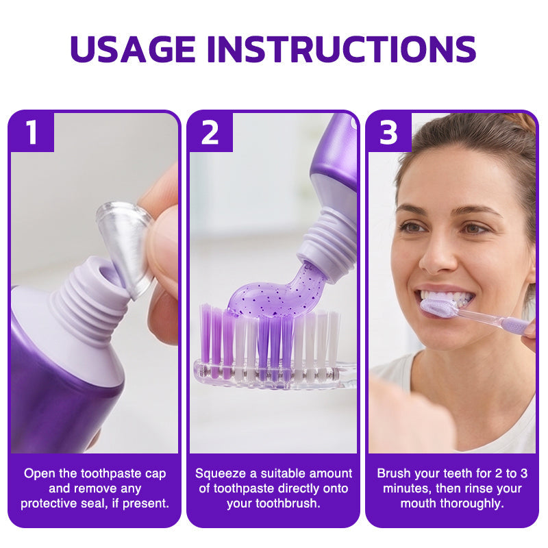 Glimmerly®🦷 VioCore Bee Venom Gingivitis & Periodontitis Treatment Toothpaste❄️